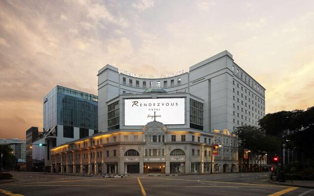 Rendezvous Hotel Singapore вид на фасад