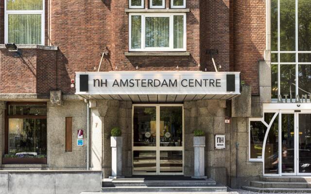 Отель NH Amsterdam Centre вид на фасад