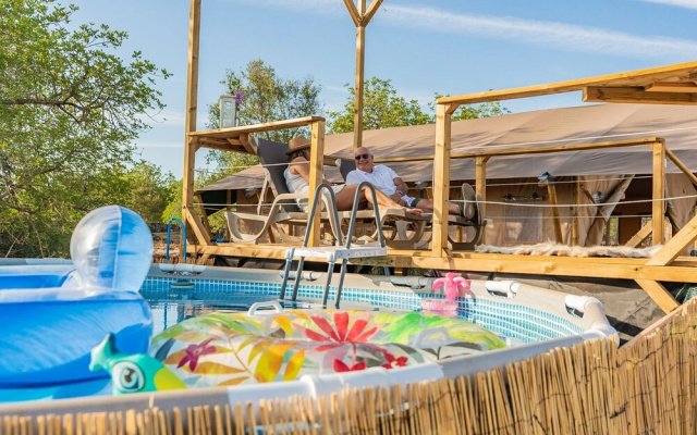 Safari Tent With Private Pool in Paderne/albufeira