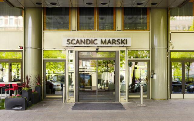 Отель Marski by Scandic вид на фасад
