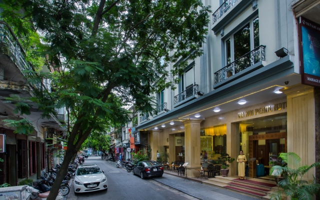 Hanoi Pearl Hotel вид на фасад