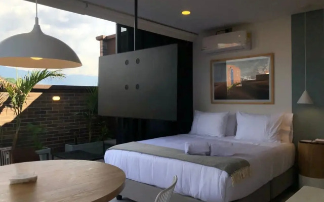 Cozy Studio w Balcony in Laureles Medell n