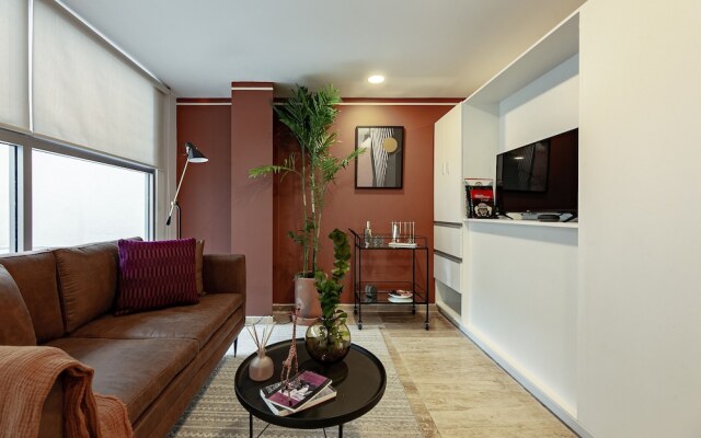 Апартаменты Delightful Studio in Hipodromo Мехико