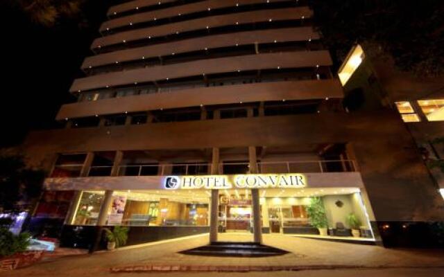 Отель Convair Hotel Парагвай, Сьюдад-дель-Эсте - отзывы, цены и фото номеров - забронировать отель Convair Hotel онлайн вид на фасад