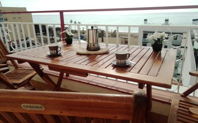 terraza al mar