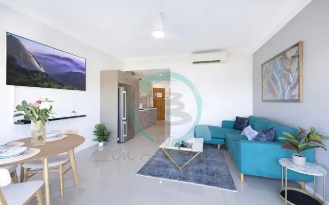 Zen Marina 1BR Bayview Private Balcony Modern