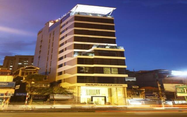 Отель Parkside Sunline Hotel Вьетнам, Ханой - отзывы, цены и фото номеров - забронировать отель Parkside Sunline Hotel онлайн вид на фасад