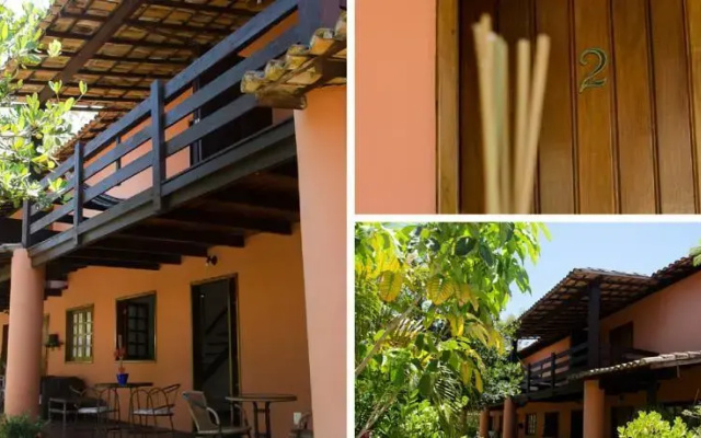 Lindo Village com varanda em Praia do Forte