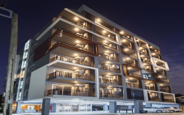Отель Q Space Residence Бангкок вид на фасад
