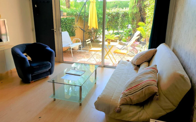 Grand 2P Plein Pied Jardin et Terrasse