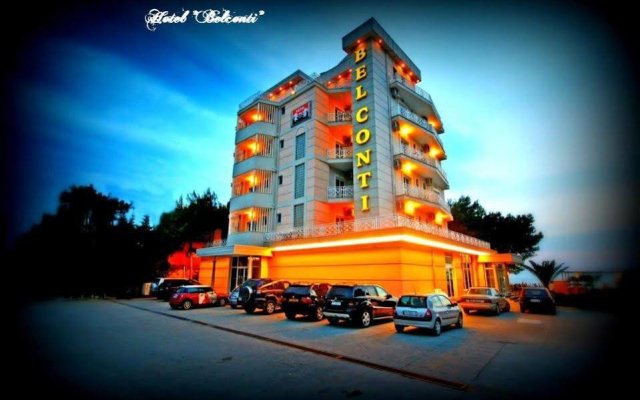Отель Bel Conti Hotel Албания, Дуррес - отзывы, цены и фото номеров - забронировать отель Bel Conti Hotel онлайн вид на фасад