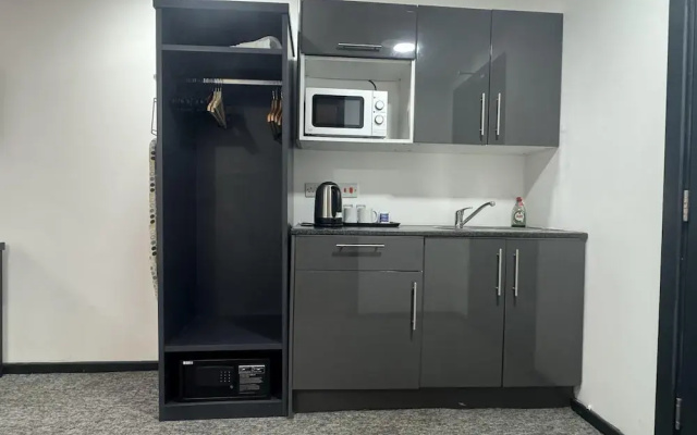 Nottingham Citycentre-studio-free Parking-wifi