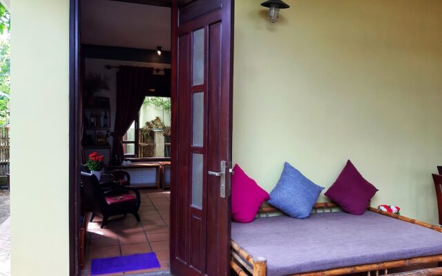 Отель An Bang Sunset Village Homestay вид на фасад