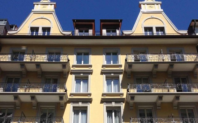Отель Alpina Швейцария, Люцерн - отзывы, цены и фото номеров - забронировать отель Alpina онлайн вид на фасад