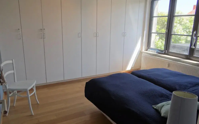 Bright Attic With Sea Breeze