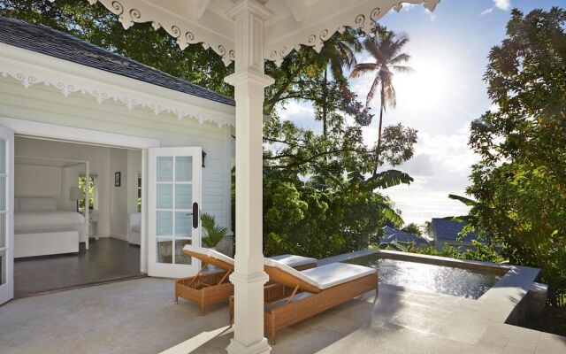 Отель Sugar Beach, A Viceroy Resort вид на фасад