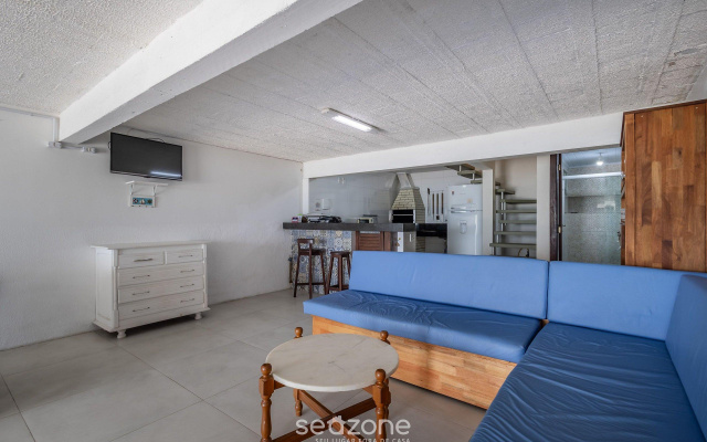 Linda Casa Pé Na Areia C/vista Para O Mar Apc2200