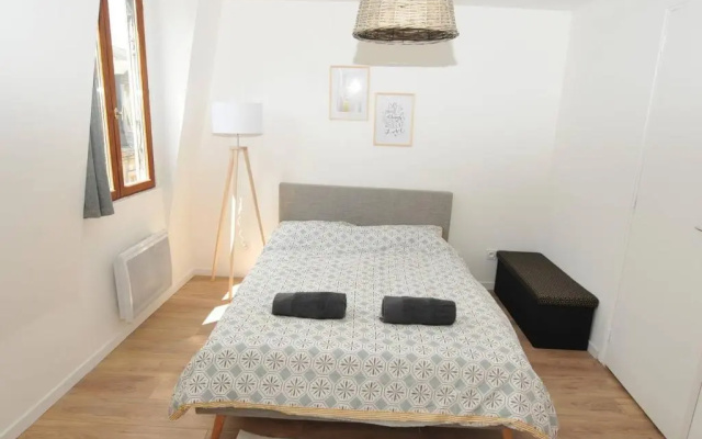 Vue sur les toits, 35m2 hyper centre Honfleur