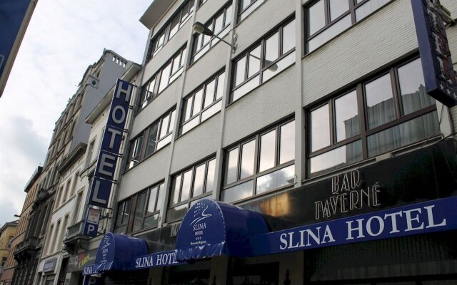 Отель Slina Hotel Brussels Бельгия, Брюссель - 1 отзыв об отеле, цены и фото номеров - забронировать отель Slina Hotel Brussels онлайн вид на фасад