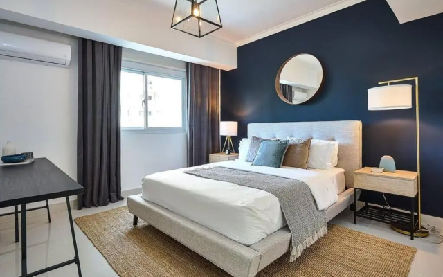 *LUXURY* 1BR Apart Blue Mall, A/C WiFi, YellowKey