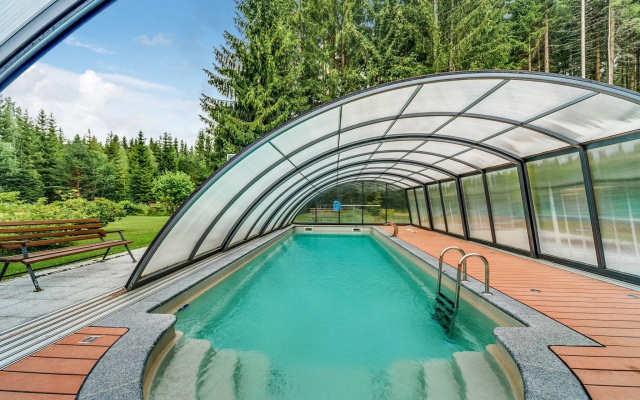 Luxurious Apartment in Jägersgrün with 2 Sauna near Beach