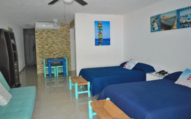 Preciosos Estudio Vista al Mar o jardín