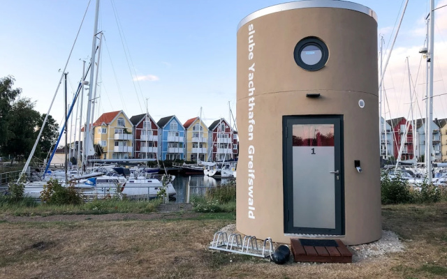slube am Yachthafen Greifswald