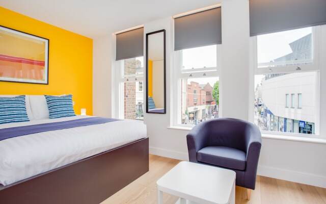 Апартаменты Chapel Market Serviced Apartments Лондон комната для гостей