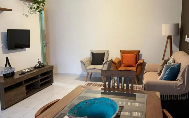 Apt 2 suites com ar condicionado e piscina Ubatuba
