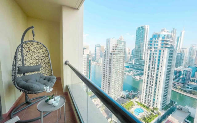 Deluxe Furnished 2br On Jbr With Balcony