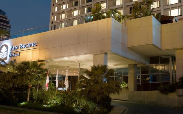 Отель Pan Pacific Orchard вид на фасад
