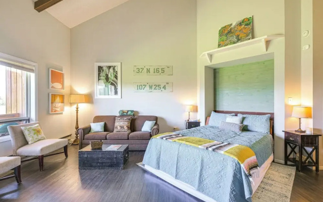 Dog-friendly Pagosa Springs Studio: Grill & Views!