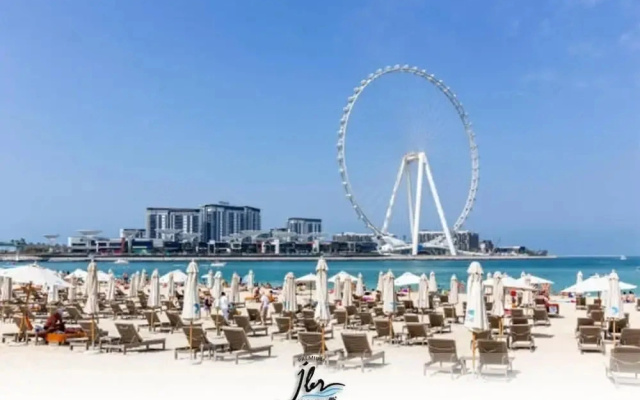Beachside JBR Stay with Sea Views