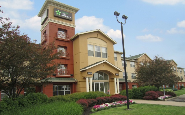 Отель Extended Stay Deluxe Columbus - Polaris Колумбус вид на фасад