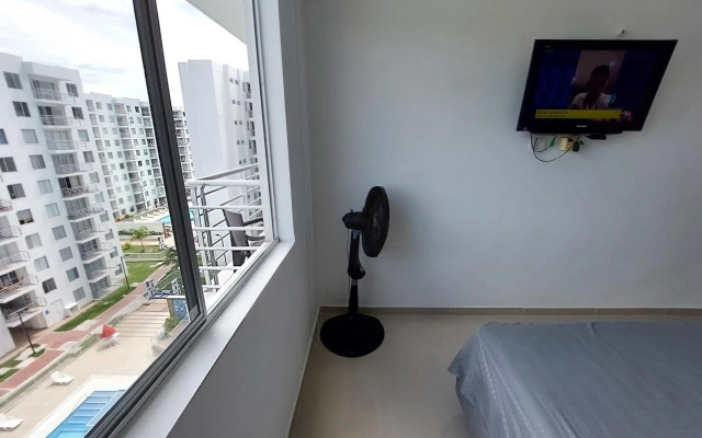 Apartamento Aqualina Orange Piso Octavo Vista a Piscina