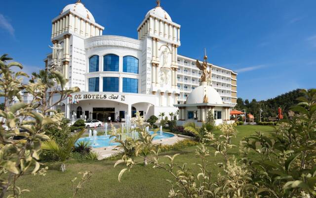 Oz Hotels SUI Турция, Аланья - 1 отзыв об отеле, цены и фото номеров - забронировать отель Oz Hotels SUI - All Inclusive онлайн вид на фасад