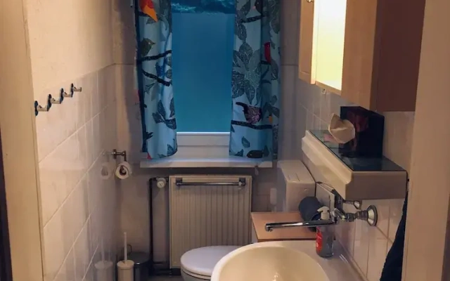 Ferienhaus Mirow-Lärz - Kamin Wald Ruhe