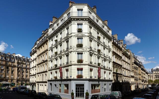 Отель Villa Brunel Париж вид на фасад