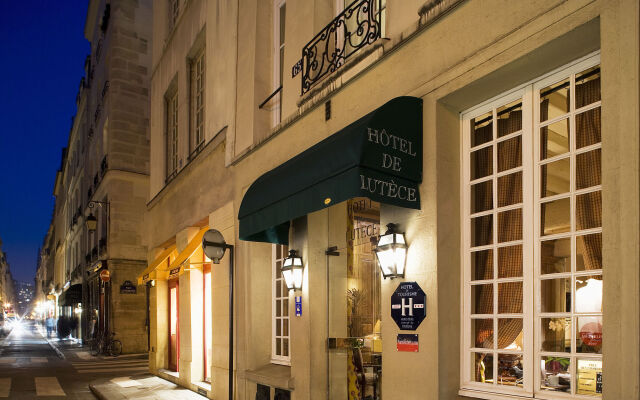 Отель Hôtel de Lutèce вид на фасад