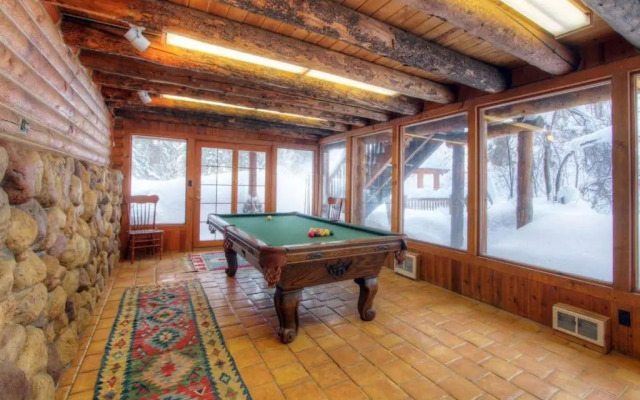 Log Cabin on the Stream