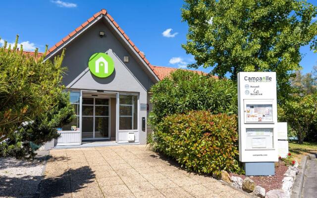 Отель Campanile Toulouse Sesquieres Франция, Тулуза - 1 отзыв об отеле, цены и фото номеров - забронировать отель Campanile Toulouse Sesquieres онлайн вид на фасад