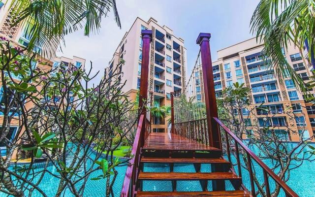 Отель Atlantis Condo Resort Jomtien by EVT вид на фасад