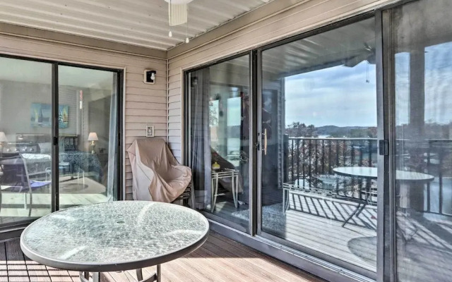 Fireplace & Water Views: Lake Ozark Condo!
