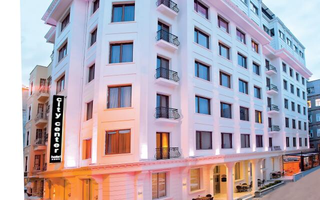 City Center Hotel Taksim вид на фасад