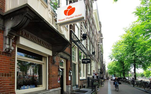 Отель Flower Market Hotel Нидерланды, Амстердам - отзывы, цены и фото номеров - забронировать отель Flower Market Hotel онлайн вид на фасад