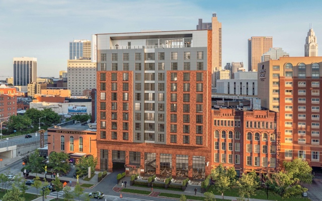 Отель Canopy By Hilton Columbus Downtown Short North США, Колумбус - отзывы, цены и фото номеров - забронировать отель Canopy By Hilton Columbus Downtown Short North онлайн вид на фасад