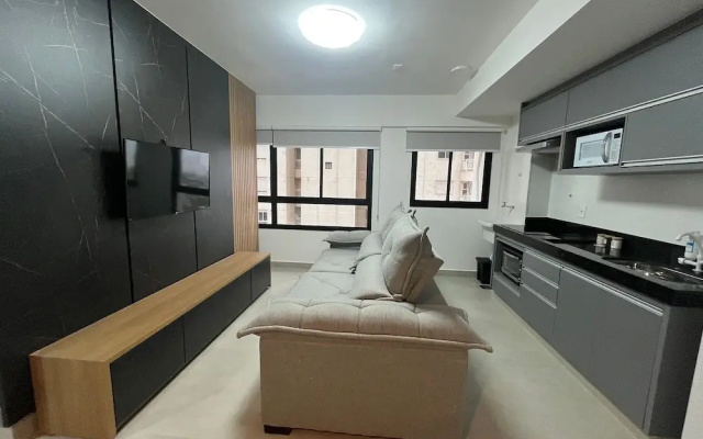 Studio w/ Self Check-in in Goiania Liu1606