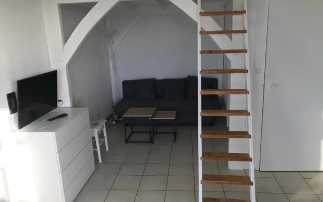 Appartement cosy en résidence privée avec vue mer