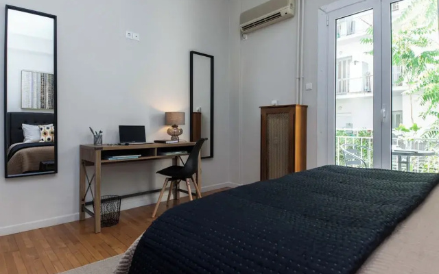 Fashionable Apt in Ano Kipseli w Balcony