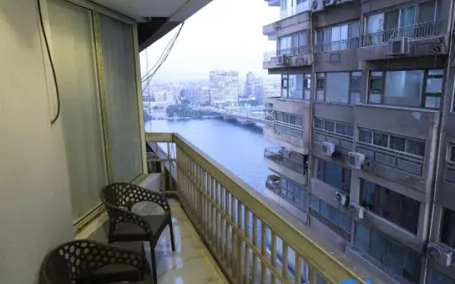 Luxury 3BR: Modern with Nile View from All Rooms